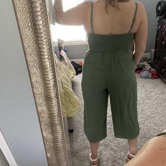 Green Jumpsuit - Picture 3 of 3